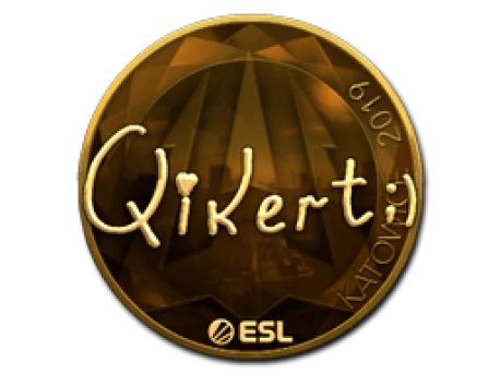 Sticker | qikert (Gold) | Katowice 2019