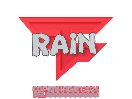 Sticker | rain | Copenhagen 2024
