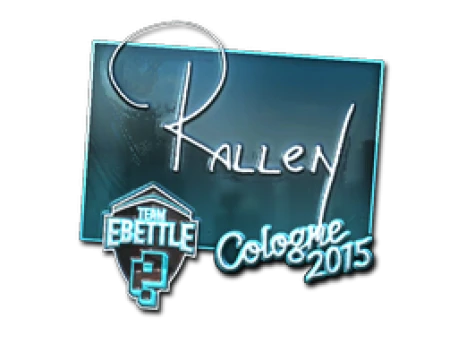 Sticker | rallen (Foil) | Cologne 2015