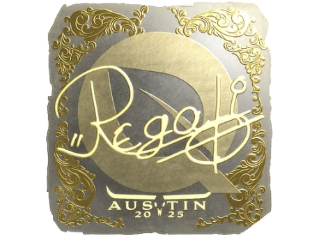 Sticker | regali (Gold) | Austin 2025