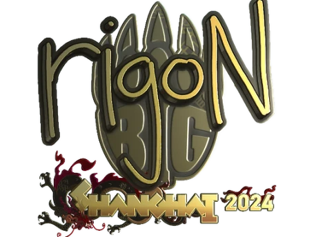 Sticker | rigoN (Gold) | Shanghai 2024