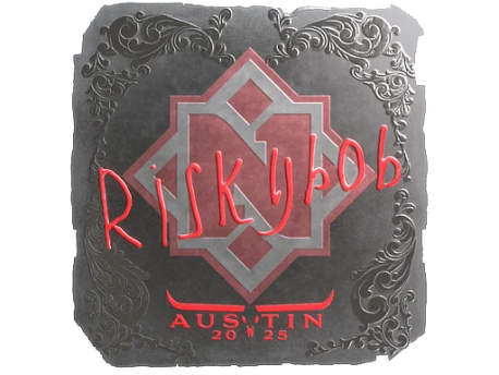 Sticker | riskyb0b (Foil) | Austin 2025
