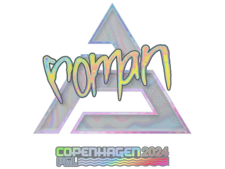 Sticker | roman (Holo) | Copenhagen 2024