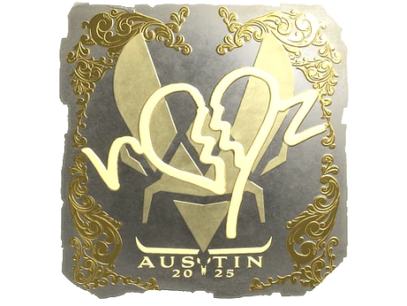 Sticker | ropz (Gold) | Austin 2025