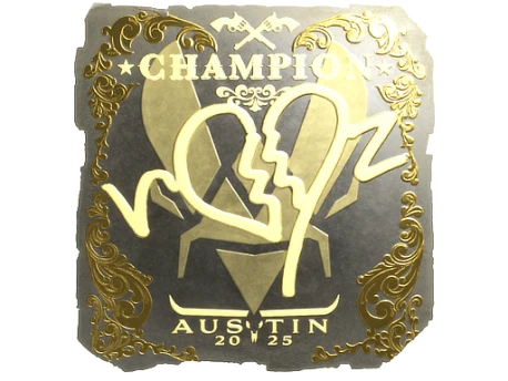 Sticker | ropz (Gold, Champion) | Austin 2025