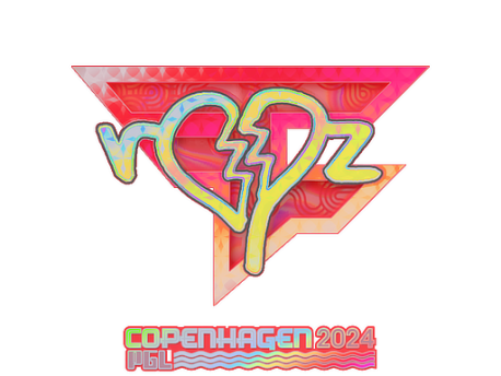Sticker | ropz (Holo) | Copenhagen 2024