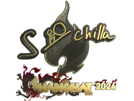 Sticker | s-chilla (Gold) | Shanghai 2024