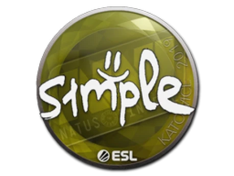 Sticker | s1mple | Katowice 2019