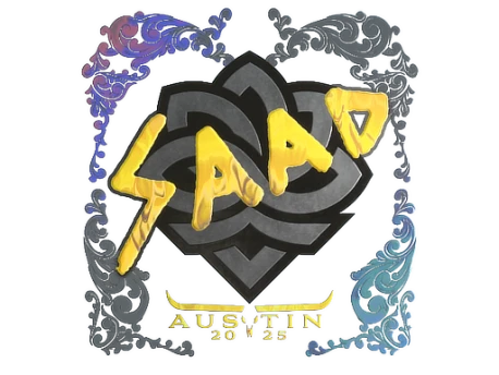 Sticker | saadzin (Holo) | Austin 2025