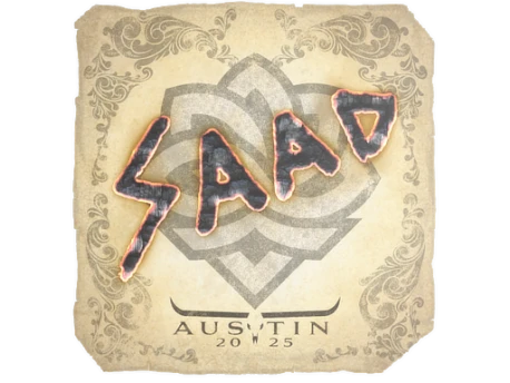 Sticker | saadzin | Austin 2025