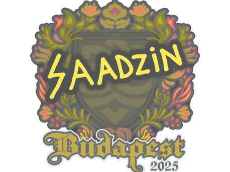 Sticker | saadzin | Budapest 2025
