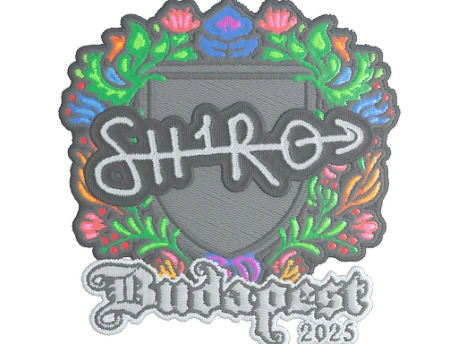 Sticker | sh1ro (Embroidered) | Budapest 2025