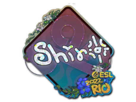 Sticker | sh1ro (Glitter) | Rio 2022