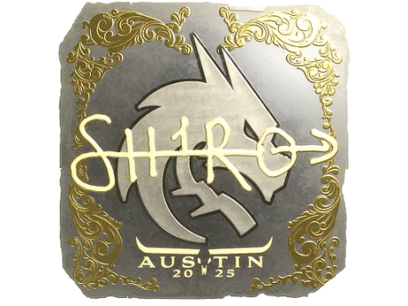 Sticker | sh1ro (Gold) | Austin 2025