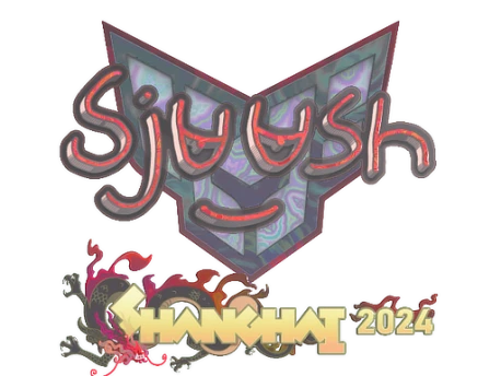 Sticker | sjuush (Holo) | Shanghai 2024