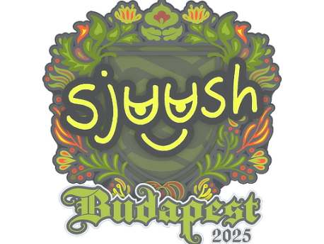 Sticker | sjuush | Budapest 2025