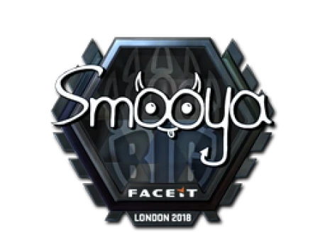 Sticker | smooya (Foil) | London 2018
