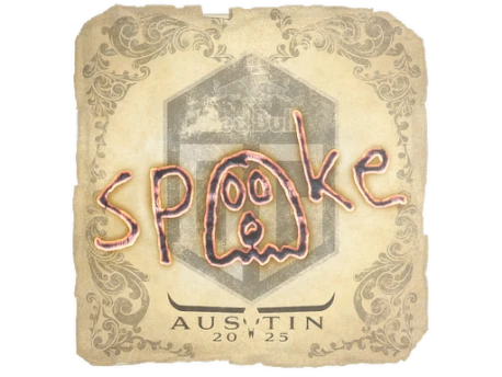 Sticker | spooke | Austin 2025