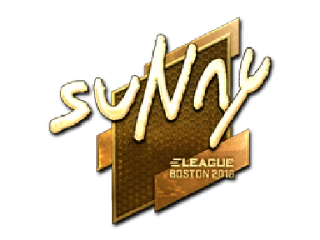 Sticker | suNny (Gold) | Boston 2018