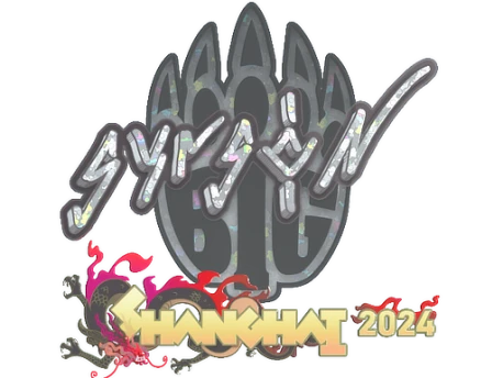 Sticker | syrsoN (Glitter) | Shanghai 2024