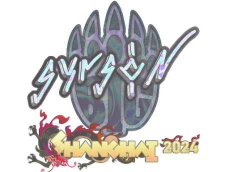 Sticker | syrsoN (Holo) | Shanghai 2024