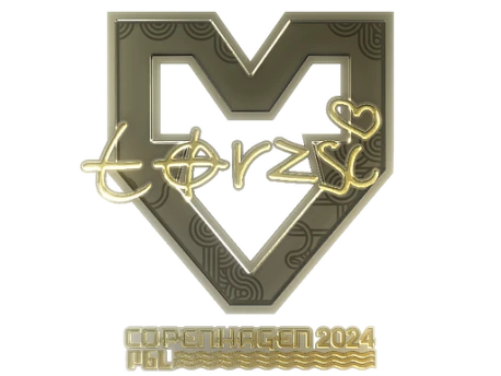 Sticker | torzsi (Gold) | Copenhagen 2024