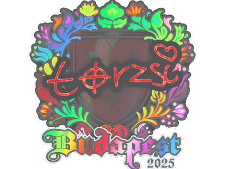 Sticker | torzsi (Holo) | Budapest 2025