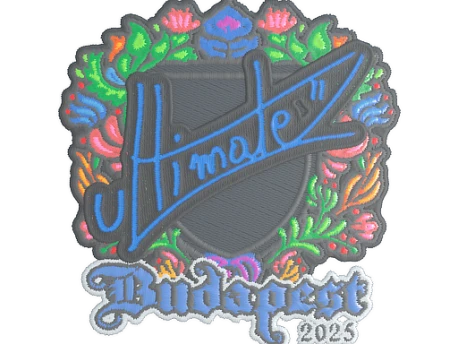 Sticker | ultimate (Embroidered) | Budapest 2025