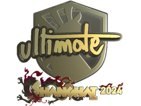 Sticker | ultimate (Gold) | Shanghai 2024