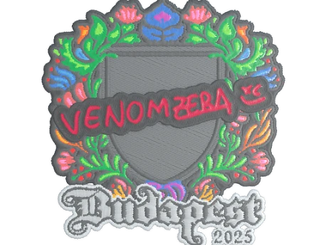 Sticker | venomzera (Embroidered) | Budapest 2025