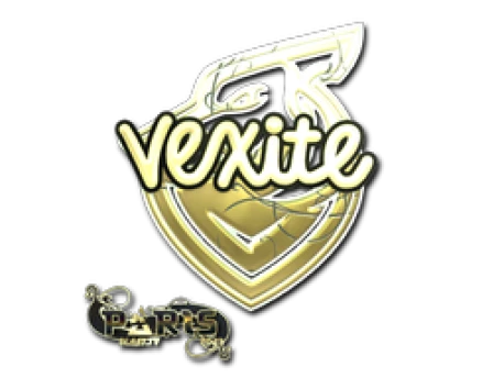 Sticker | vexite (Gold) | Paris 2023