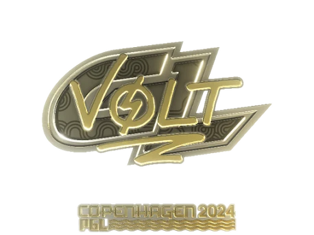 Sticker | volt (Gold) | Copenhagen 2024