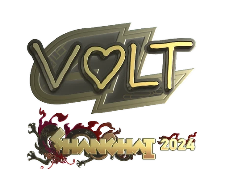 Sticker | volt (Gold) | Shanghai 2024