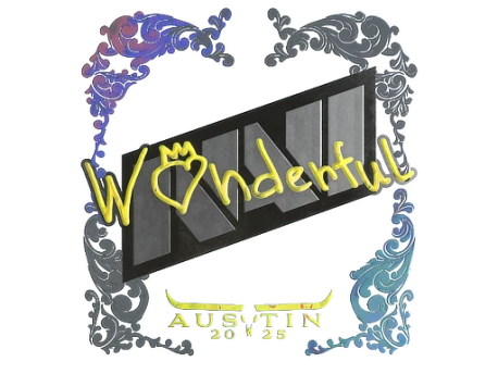 Sticker | w0nderful (Holo) | Austin 2025
