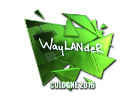 Sticker | wayLander (Foil) | Cologne 2016