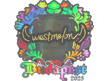 Sticker | westmelon (Holo) | Budapest 2025