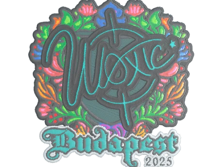 Sticker | woxic (Embroidered) | Budapest 2025