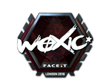 Sticker | woxic (Foil) | London 2018
