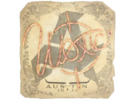 Sticker | woxic | Austin 2025