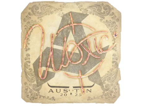 Sticker | woxic | Austin 2025