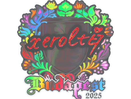 Sticker | xerolte (Holo) | Budapest 2025