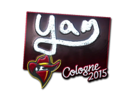 Sticker | yam (Foil) | Cologne 2015