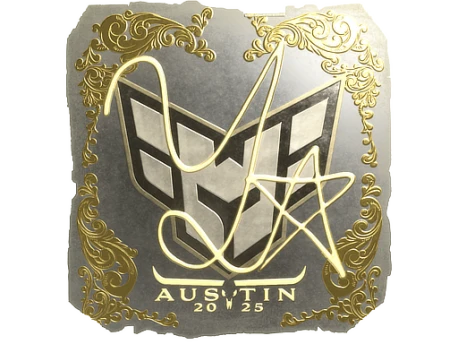 Sticker | yxngstxr (Gold) | Austin 2025