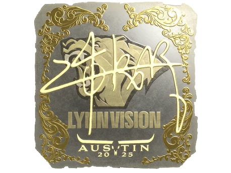 Sticker | z4KR (Gold) | Austin 2025