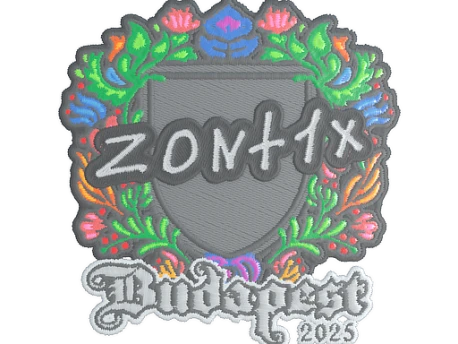 Sticker | zont1x (Embroidered) | Budapest 2025