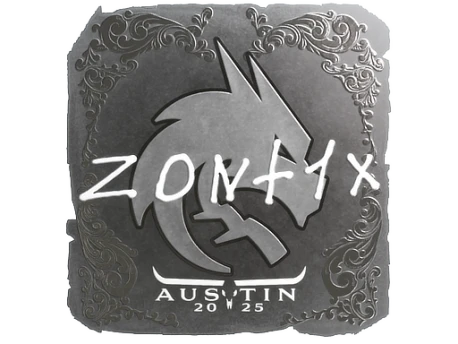 Sticker | zont1x (Foil) | Austin 2025