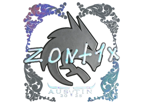 Sticker | zont1x (Holo) | Austin 2025