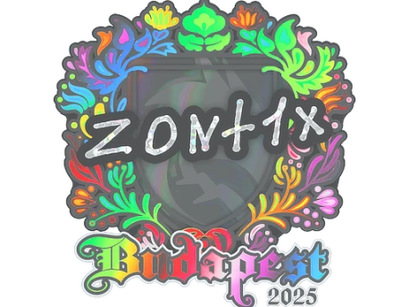 Sticker | zont1x (Holo) | Budapest 2025
