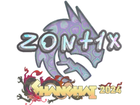 Sticker | zont1x (Holo) | Shanghai 2024
