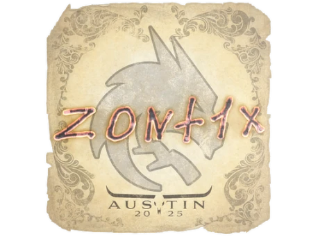 Sticker | zont1x | Austin 2025